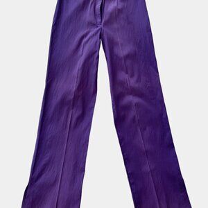 BISOU BISOU WOMENS PURPLE PANTS SIZE 2